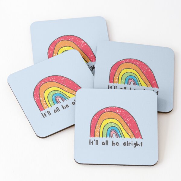 Item preview, It_amp_ll all be alright the rainbow is coming-Rise up designed and sold by magicalgadab.