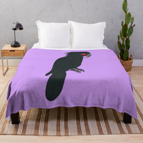 Item preview, Black Palm Cockatoo on Purple designed and sold by Digitaldingo.