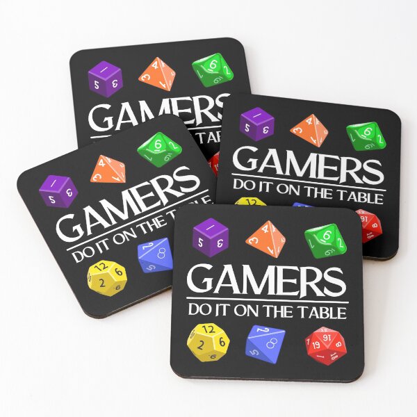 Item preview, Gamers do it on the table designed and sold by Starlett Designs.