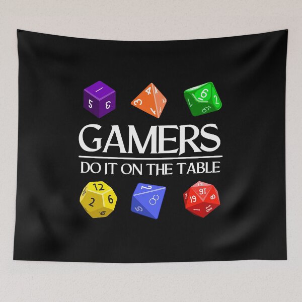 Item preview, Gamers do it on the table designed and sold by Starlett Designs.