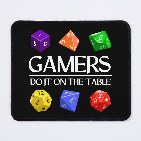 Item preview, Gamers do it on the table designed and sold by Starlett Designs.