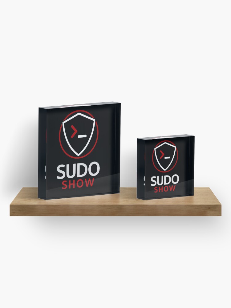 Alternate view of Sudo Show Acrylic Block