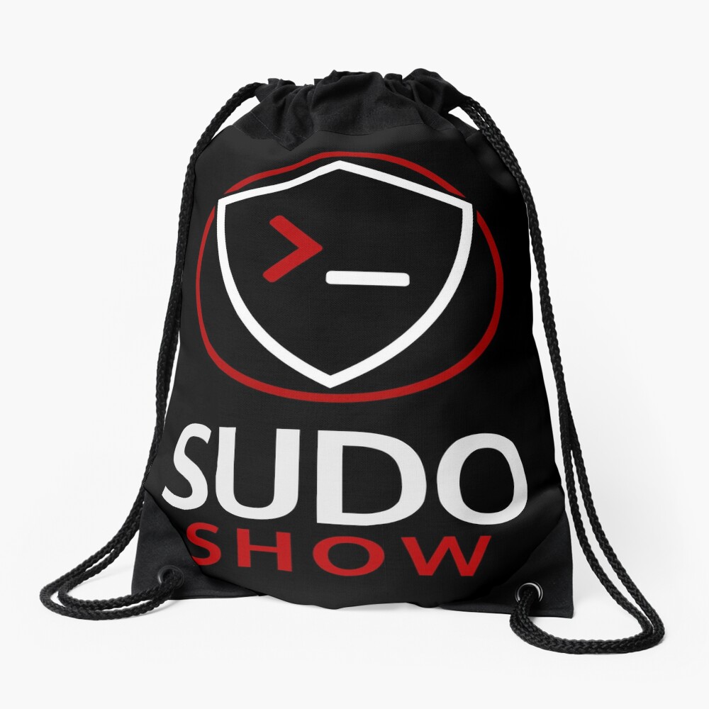 Sudo Show Drawstring Bag