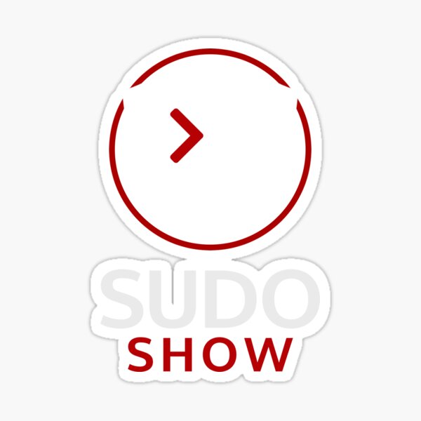 Sudo Show Sticker