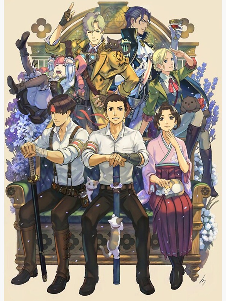 ace attorney official art (full size)