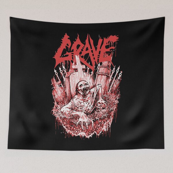 Item preview, Death Metal Grave Band Essential T-Shirt designed and sold by LaurenBlack8.