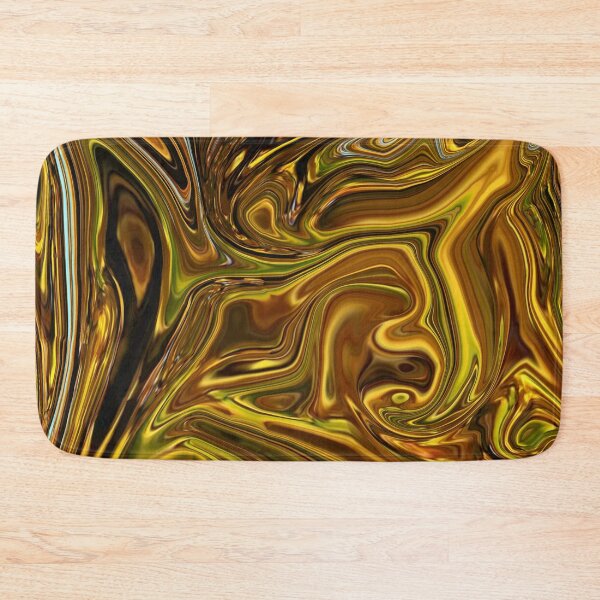 Item preview, Gold Reservoir Trippy Abstract Psychedelic Design designed and sold by vikghosh.