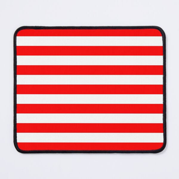 Item preview, Red and White Horizontal Stripes designed and sold by starrylite.