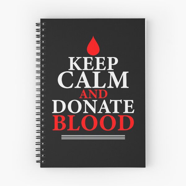 Item preview, Keep Calm And Donate Blood designed and sold by BhavyaBathla.