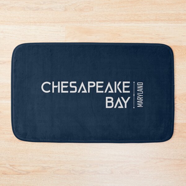 Item preview, Chesapeake Bay Maryland USA Gray Lettering Design designed and sold by Eleven-K.