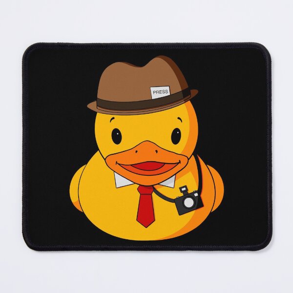 Item preview, Press Reporter Rubber Duck designed and sold by Alisha Ober Designs.