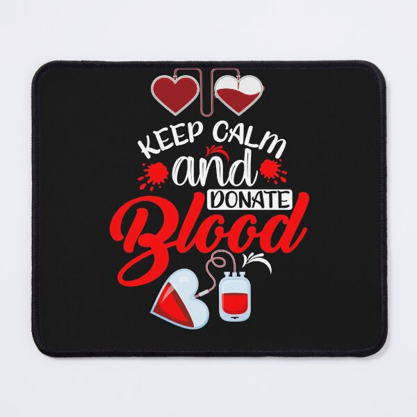 Item preview, Keep Calm And Donate Blood designed and sold by BhavyaBathla.