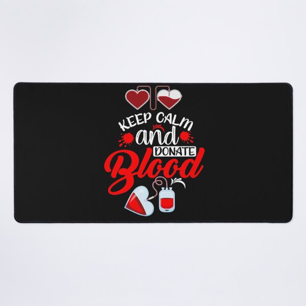 Item preview, Keep Calm And Donate Blood designed and sold by BhavyaBathla.