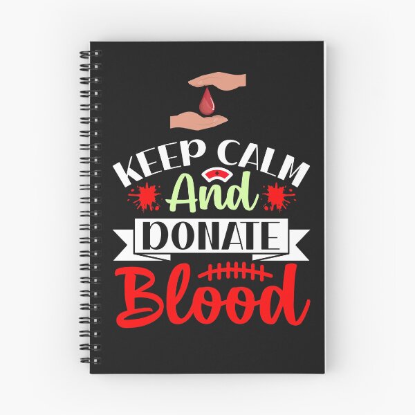 Item preview, Keep Calm And Donate Blood designed and sold by BhavyaBathla.