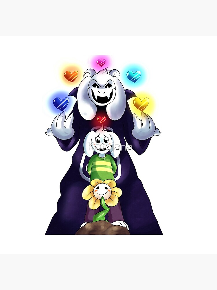 Asriel And Flowey Will Get Your Soul Tote Bag By Katojana Redbubble
