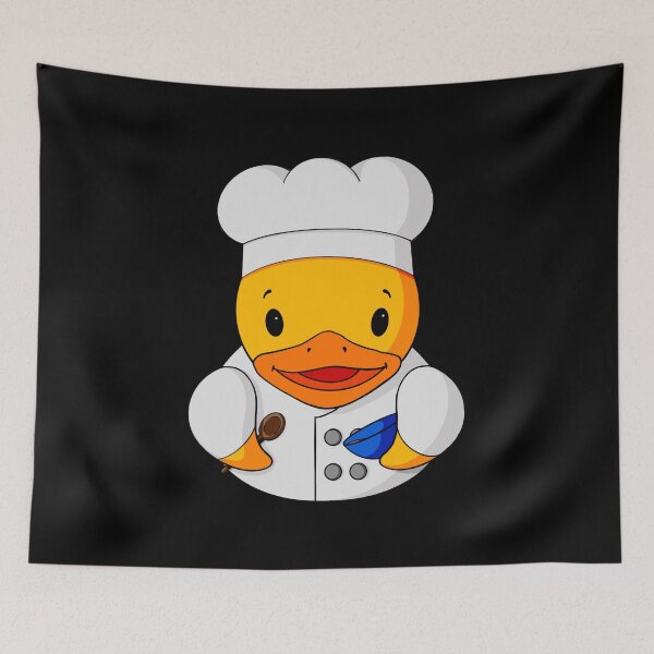 Item preview, Chef Rubber Duck designed and sold by Alisha Ober Designs.