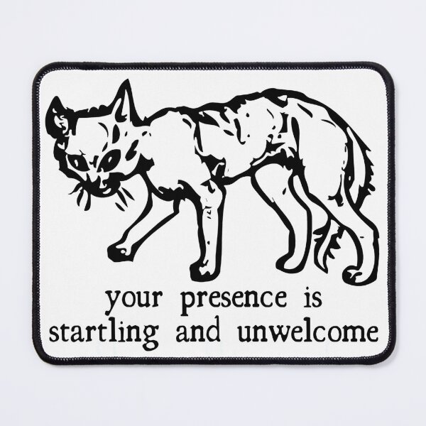 Item preview, Vintage Standoffish Cat designed and sold by ktinasews.