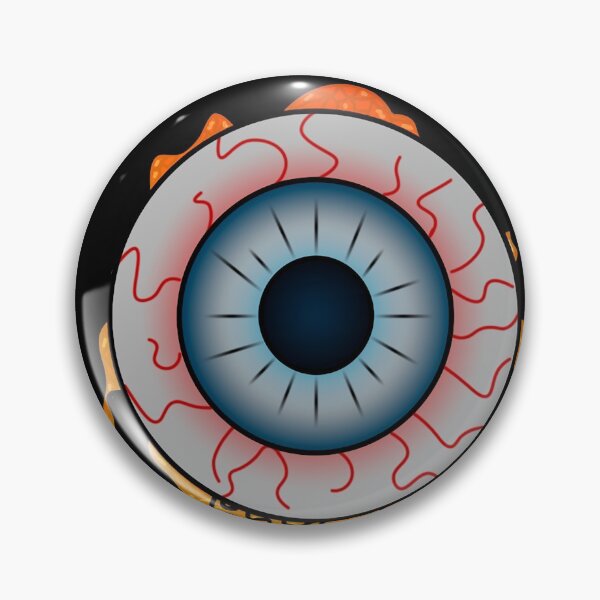 Item preview, Magic eye (orange) designed and sold by PaintedGlass.