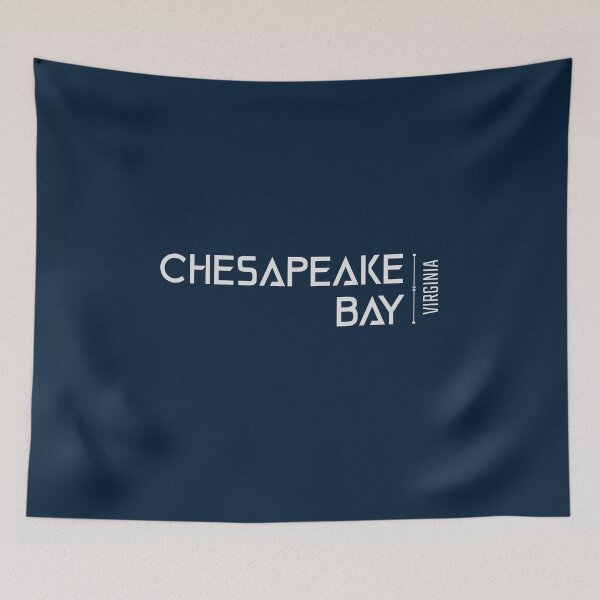 Item preview, Chesapeake Bay Virginia USA Gray Lettering Design designed and sold by Eleven-K.