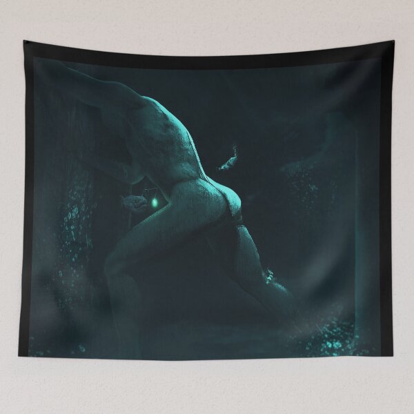 Item preview, Underwater Surreal Statue Monument #3- Surrealistic Art designed and sold by MAEffects.