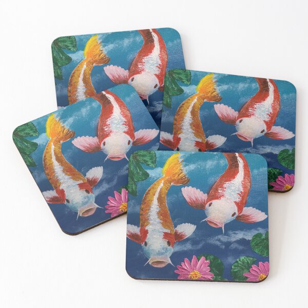 Item preview, Koi Fish & Lily Pads designed and sold by SAArtist.