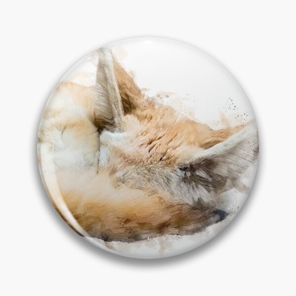 Item preview, Watercolour Fennec Fox  designed and sold by Typeglyphs.