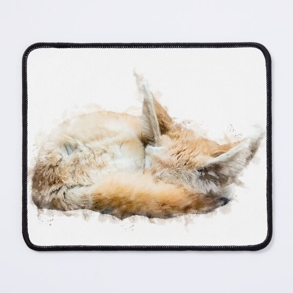 Item preview, Watercolour Fennec Fox  designed and sold by Typeglyphs.