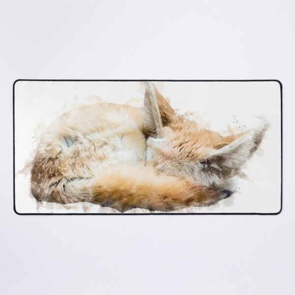 Item preview, Watercolour Fennec Fox  designed and sold by Typeglyphs.