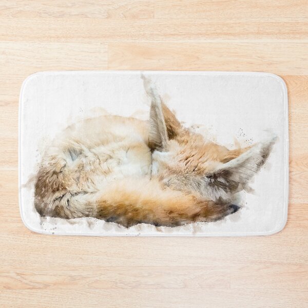 Item preview, Watercolour Fennec Fox  designed and sold by Typeglyphs.