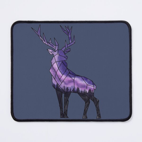 Item preview, Geometric Galaxy Stag Elk designed and sold by FlameClawArts.