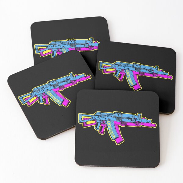 Item preview, Danger - Blue - 3D 3 Dimensional AK-47 AK47 AK74 AK 74 Avtomat Kalashnikov designed and sold by Warhawk Designs.