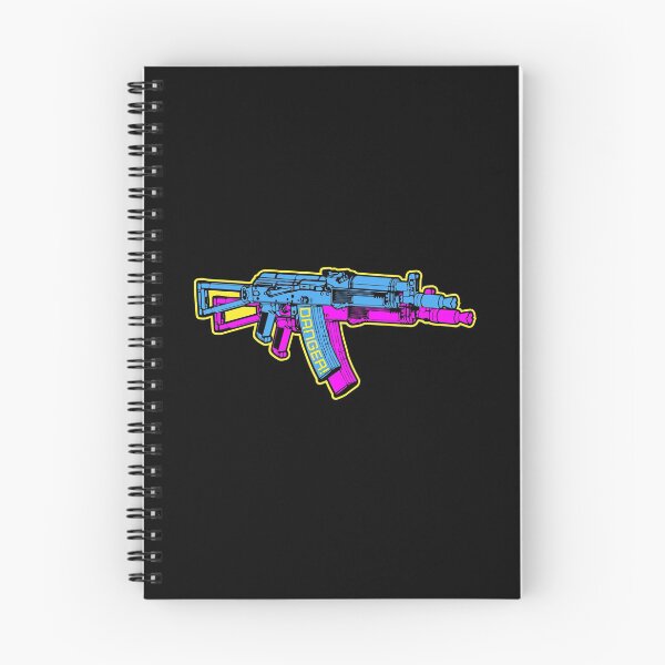 Item preview, Danger - Blue - 3D 3 Dimensional AK-47 AK47 AK74 AK 74 Avtomat Kalashnikov designed and sold by Warhawk Designs.