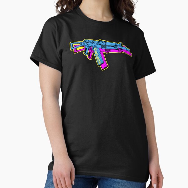 Item preview, Danger - Blue - 3D 3 Dimensional AK-47 AK47 AK74 AK 74 Avtomat Kalashnikov designed and sold by Warhawk Designs.