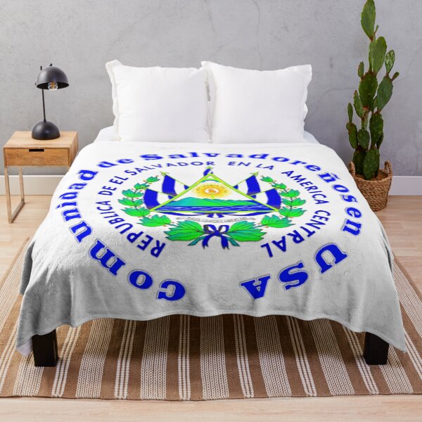 Item preview, Community of Salvadorans in USA blue designed and sold by Salvatienda.