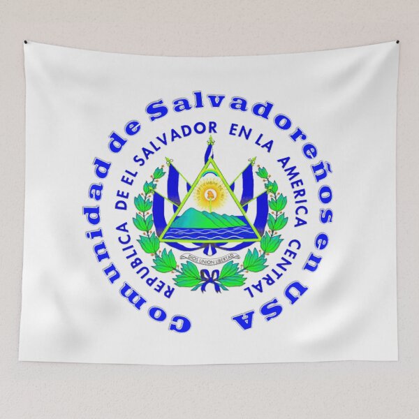 Item preview, Community of Salvadorans in USA blue designed and sold by Salvatienda.