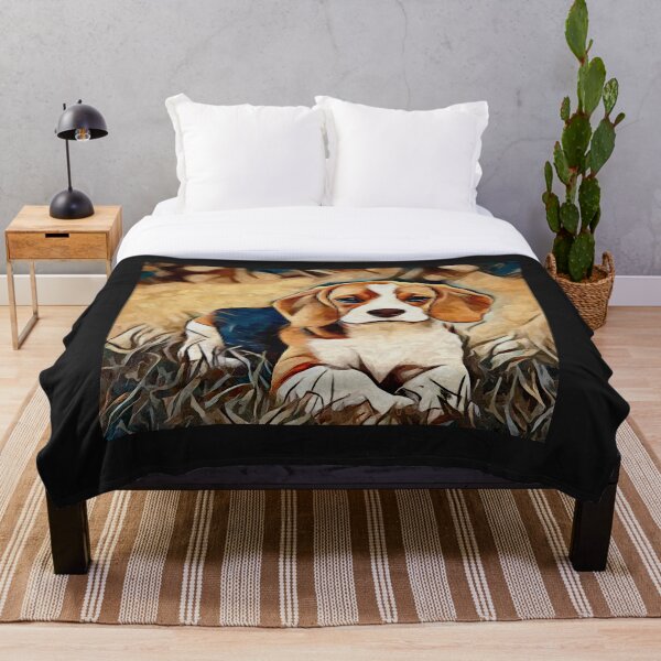 Item preview, Beagle dog. Digital oil designed and sold by Vivid Studio.