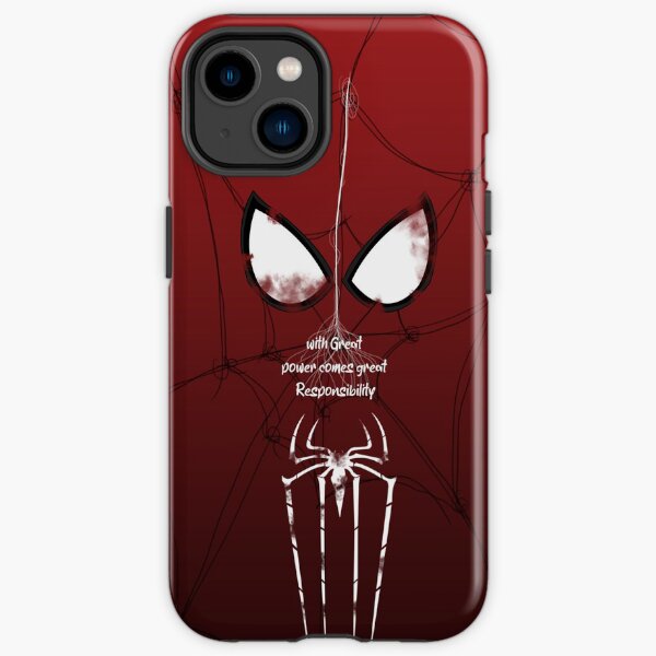 Avec le grand pouvoir vient une grande responsabilité Coque antichoc iPhone