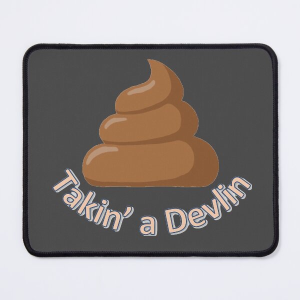 Item preview, Takin' a Devlin Sticker designed and sold by H-with-B.