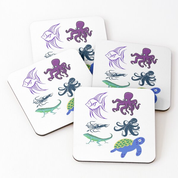 Item preview, ugly  and beautiful deep sea creatures designed and sold by Hinny8.