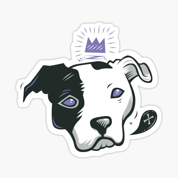 Pitbull King Sticker