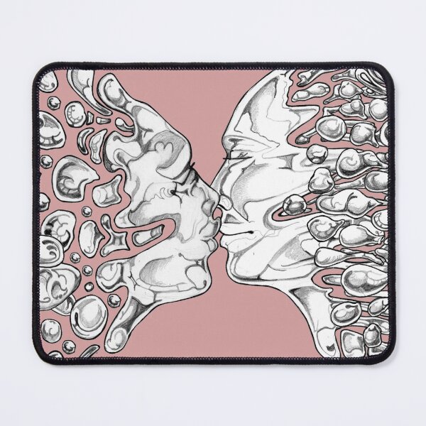 Item preview, Surreal The Kiss Pink designed and sold by artistdiat.