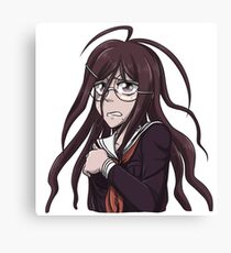 Video Game Headshot | Touko Fukawa Canvas Print