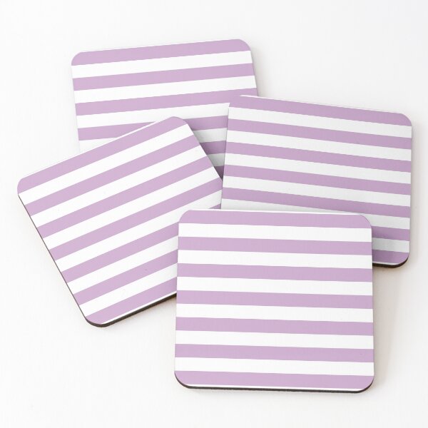 Item preview, Lilac Horizontal Stripes designed and sold by starrylite.