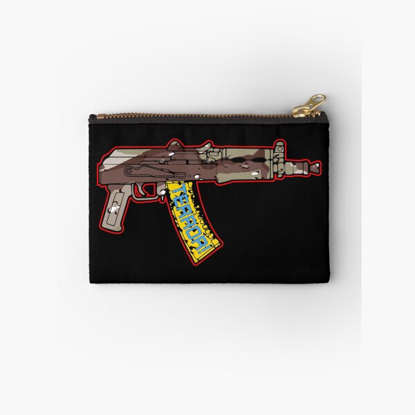 Item preview, Terror - Yellow Banana Clip - Camo Camouflage Desert - Pistol Subgun Sub Machine gun AK-47 AK47 AK74 AK 74 Avtomat Kalashnikov designed and sold by Warhawk Designs.
