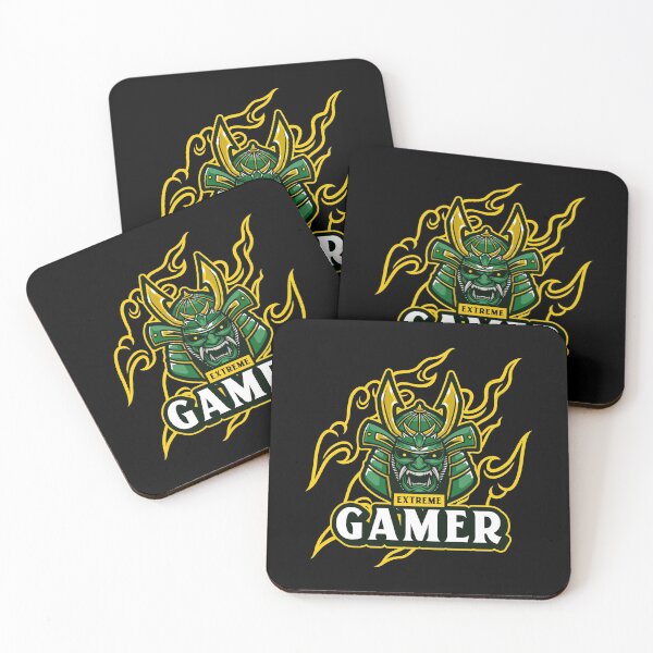 Item preview, Extreme Gamer with Demonic Samurai designed and sold by PRIVARSHU.