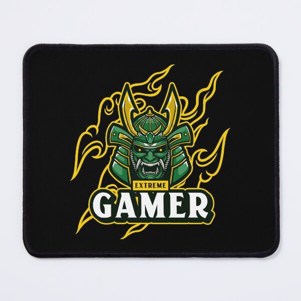 Item preview, Extreme Gamer with Demonic Samurai designed and sold by PRIVARSHU.