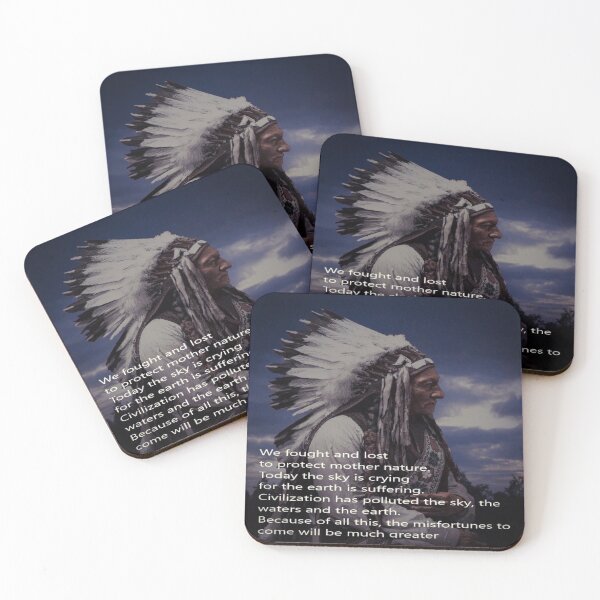 Item preview, Civilization - Native American Indian Chief Message designed and sold by Marcel1966.