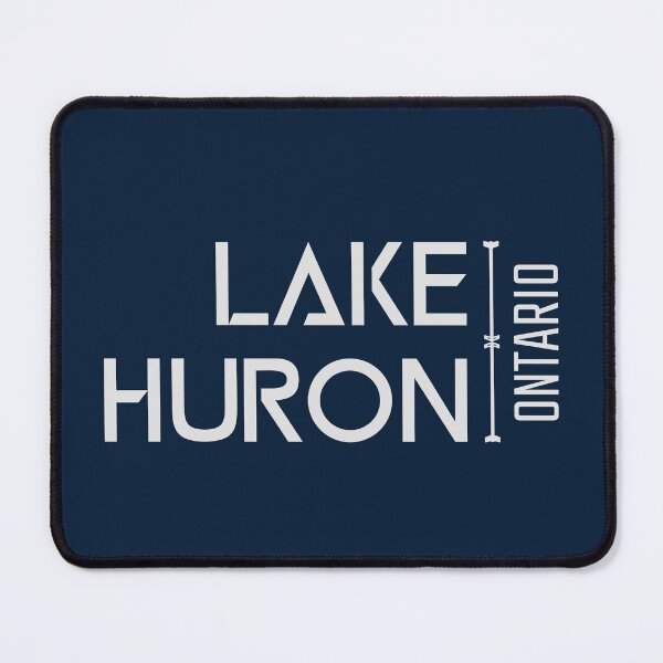 Item preview, Lake Huron Ontario Canada Gray Lettering Design designed and sold by Eleven-K.