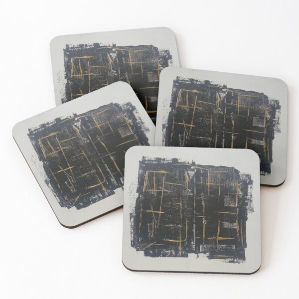 Item preview, Black and Gold Maze designed and sold by shawnsartistry.