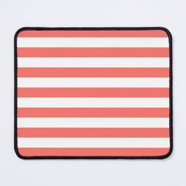 Item preview, Living Coral Horizontal Stripes designed and sold by starrylite.
